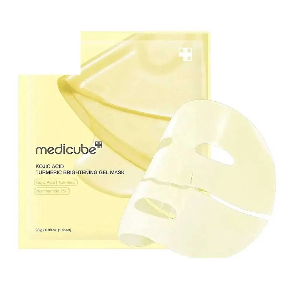 Mascarilla en gel de ácido kójico y cúrcuma Gold de medicube