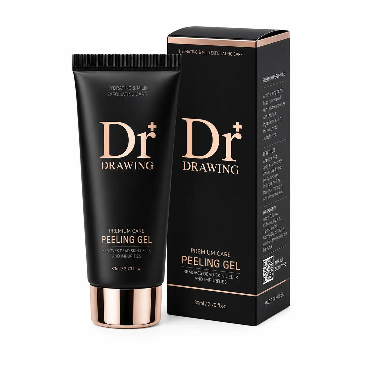 Gel exfoliante iluminador Dr. DRAWING