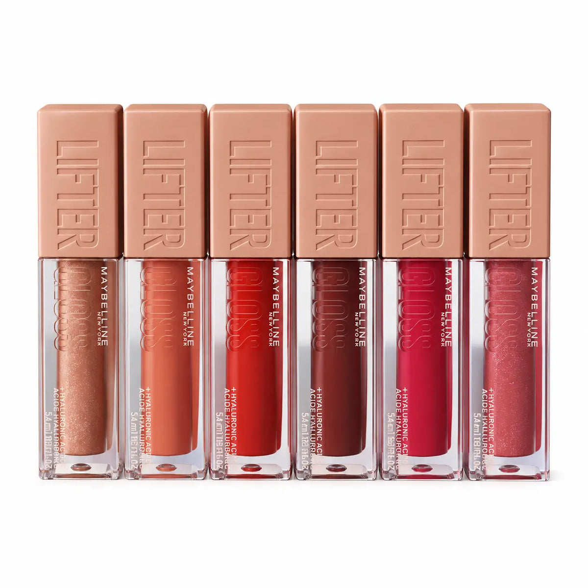 Brillo labial Maybelline Lifter Gloss con ácido hialurónico