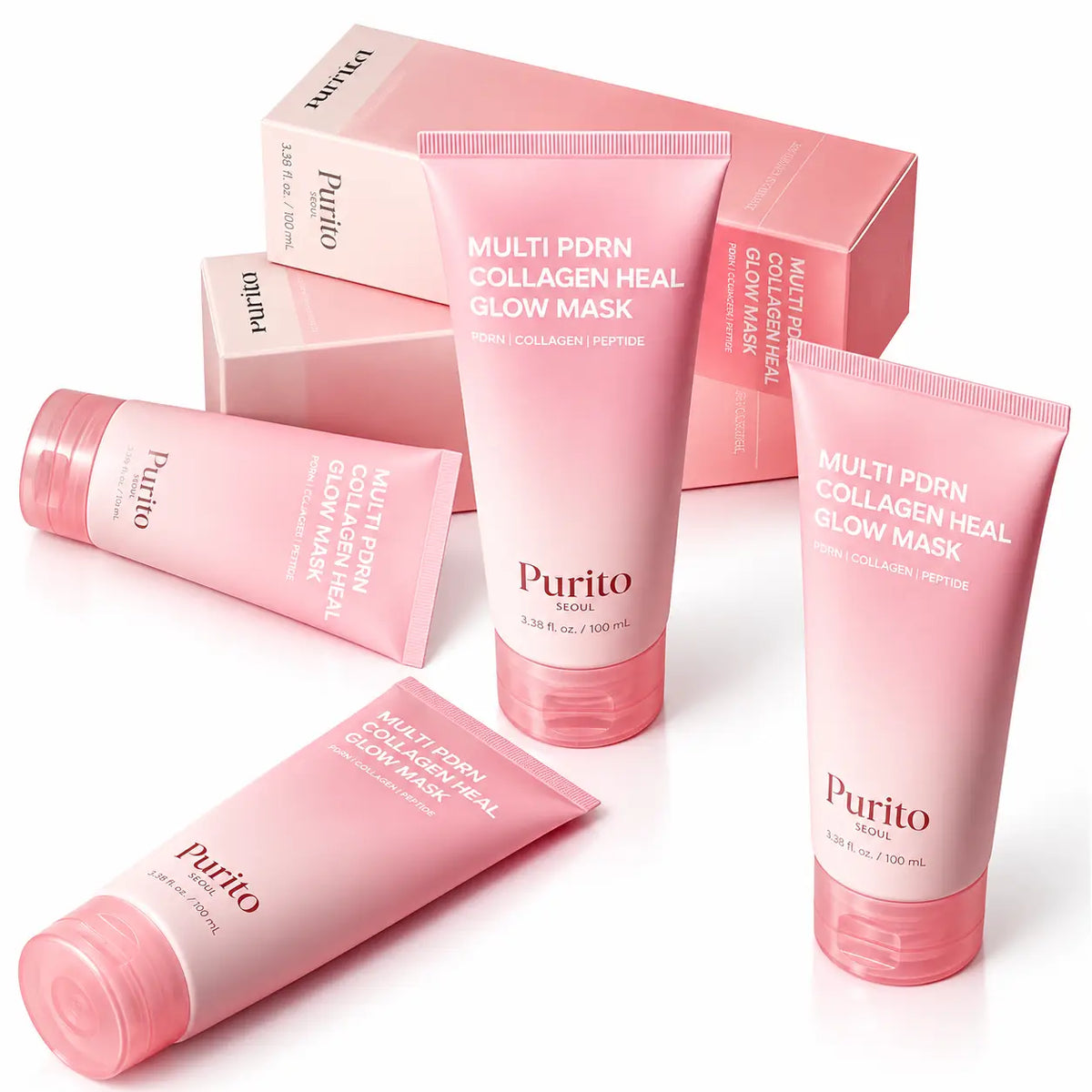 Purito Multi PDRN Collagen Real Glow Mask 100 mL