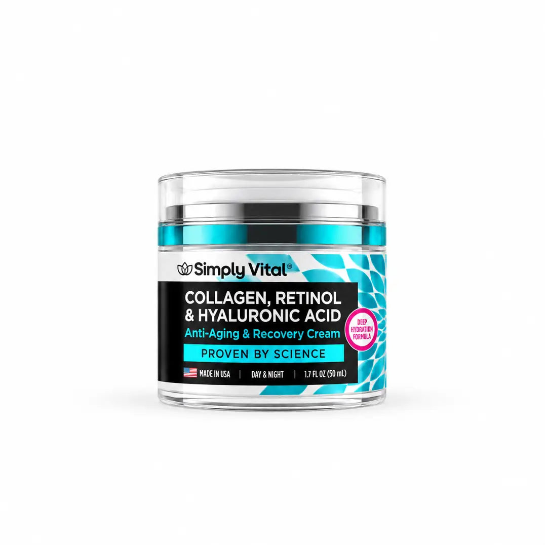 Crema de colágeno, retinol y ácido hialurónico SimplyVital